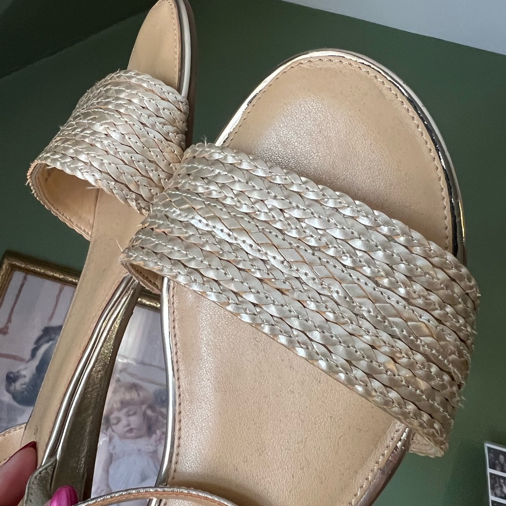 Talbots Women's Silver Sandals - Picture 6 of 6